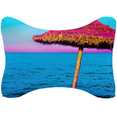 Pop Art Beach Umbrella  Seat Head Rest Cushion by essentialimage