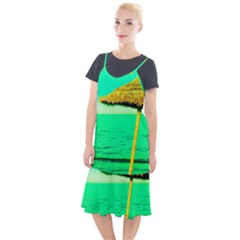 Pop Art Beach Umbrella  Camis Fishtail Dress by essentialimage