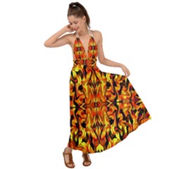 Ab 51 Backless Maxi Beach Dress by ArtworkByPatrick