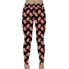 Popcorn Black Classic Yoga Leggings by trulycreative