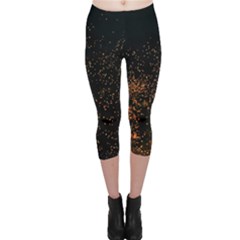 Sparks Capri Leggings  by Terzaek