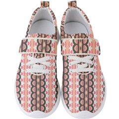 Wallpaper Cute Pattern Men s Velcro Strap Shoes by HermanTelo