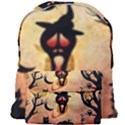 Funny Halloween Design, Pumpkin, Cat, Owl And Crow Giant Full Print Backpack View1