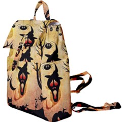 Funny Halloween Design, Pumpkin, Cat, Owl And Crow Buckle Everyday Backpack by FantasyWorld7