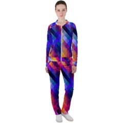 Abstract Background Colorful Pattern Casual Jacket And Pants Set by HermanTelo