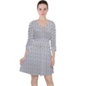 Background Polka Grey Ruffle Dress View1