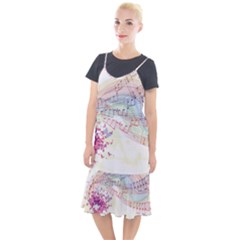 Music Notes Abstract Camis Fishtail Dress by HermanTelo