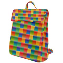 Background Colorful Abstract Flap Top Backpack by HermanTelo