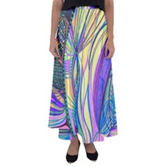 Happpy (4) Flared Maxi Skirt by nicholakarma