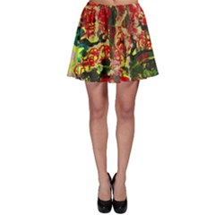 Red Country-1-2 Skater Skirt by bestdesignintheworld