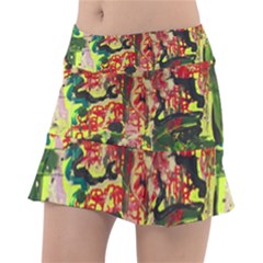 Red Country-1-2 Tennis Skorts by bestdesignintheworld