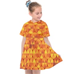 Background Triangle Circle Abstract Kids  Sailor Dress by HermanTelo