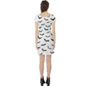 Bats Pattern Short Sleeve Skater Dress View2