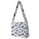 Bats Pattern Full Print Messenger Bag (M) View2