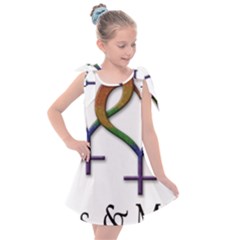 Mrs  And Mrs  Kids  Tie Up Tunic Dress by LiveLoudGraphics