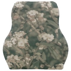 Beauty Floral Scene Photo Car Seat Velour Cushion  by dflcprintsclothing