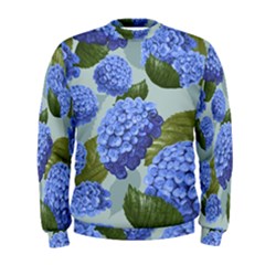 Hydrangea  Men s Sweatshirt by Sobalvarro