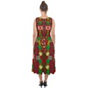 In Time For The Season Of Christmas An Jule Midi Tie-Back Chiffon Dress View2