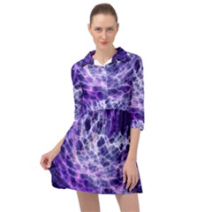 Abstract Space Mini Skater Shirt Dress by HermanTelo