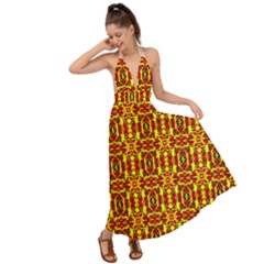 Rby 75 Backless Maxi Beach Dress by ArtworkByPatrick