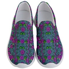 The Most Beautiful Flower Forest On Earth Men s Lightweight Slip Ons by pepitasart