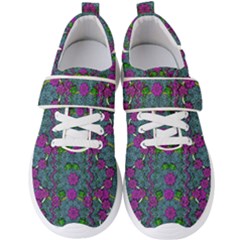 The Most Beautiful Flower Forest On Earth Men s Velcro Strap Shoes by pepitasart