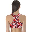 Nicholas Santa Christmas Pattern Sports Bra View2