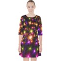 Star Colorful Christmas Abstract Pocket Dress View1