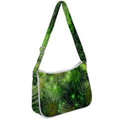 Fireworks Rocket New Year S Day Zip Up Shoulder Bag by Wegoenart