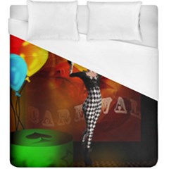 Cute Little Harlequin Duvet Cover (king Size) by FantasyWorld7