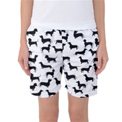 Dachshunds! Women s Basketball Shorts by ZeeBee