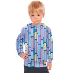 Background Wallpaper Block Pattern Kids  Hooded Pullover by Vaneshart