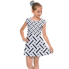 Design Repeating Seamless Pattern Geometric Shapes Scrapbooking Kids  Cap Sleeve Dress by Vaneshart