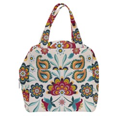 Baatik Print  Boxy Hand Bag by designsbymallika