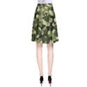 Dark Green Camouflage Army A-Line Skirt View2