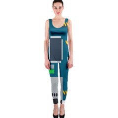 Amphisbaena Two Platform Dtn Node Vector File One Piece Catsuit by Sapixe