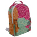 Art Abstract Pattern Flap Pocket Backpack (Large) View2