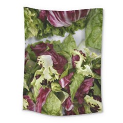 Salad Lettuce Vegetable Medium Tapestry by Sapixe