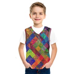 Abstract Colored Grunge Pattern Kids  Sportswear by fashionpod