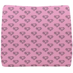 Heart Face Pink Seat Cushion by snowwhitegirl