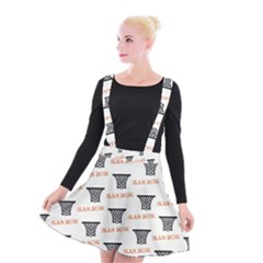 Slam Dunk Baskelball Baskets Suspender Skater Skirt by mccallacoulturesports