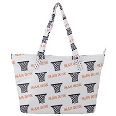 Slam Dunk Baskelball Baskets Full Print Shoulder Bag by mccallacoulturesports