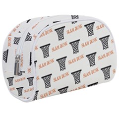 Slam Dunk Baskelball Baskets Makeup Case (medium) by mccallacoulturesports