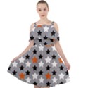 All Star Basketball Cut Out Shoulders Chiffon Dress View1