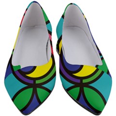 Colors Patterns Scales Geometry Women s Block Heels  by HermanTelo