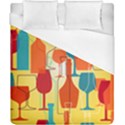 i love wine Duvet Cover (California King Size) View1