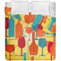 i love wine Duvet Cover Double Side (California King Size) View2