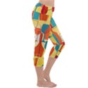 i love wine Capri Yoga Leggings View3