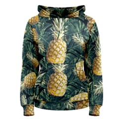 Pattern Ananas Tropical Women s Pullover Hoodie by kcreatif