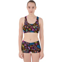 Tropical Print  Work It Out Gym Set by designsbymallika